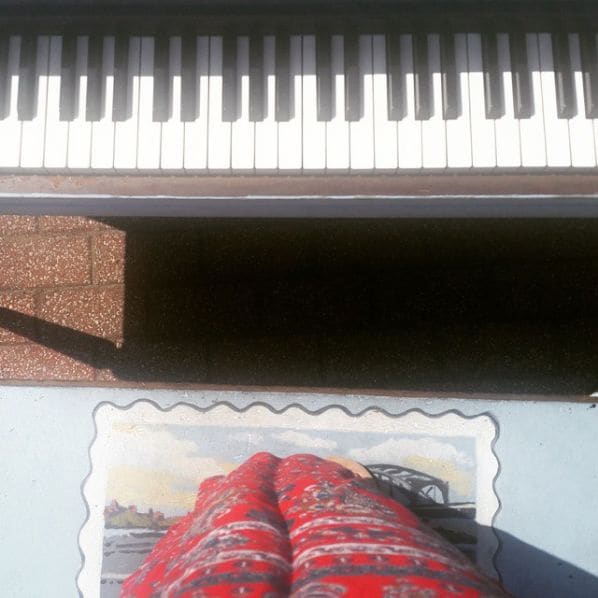 Public piano in Kansas City, Missouri, United States