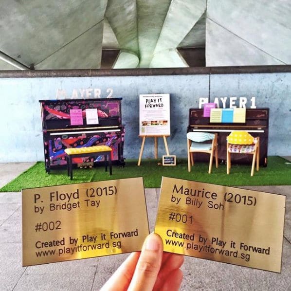 Photo of Esplanade Bridge at Esplanade Bridge, Queen Elizabeth Walk, Downtown Core, Central, 39802, Singapore. Did you know that our pianos have names? Say hello to Floyd and…