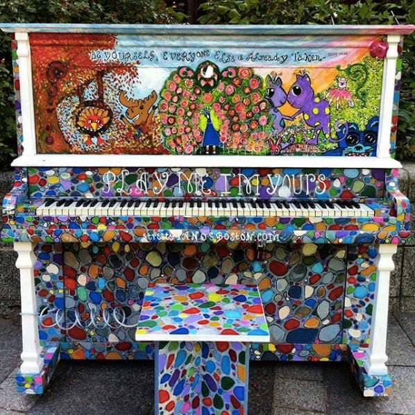 Photo of Titus Sparrow Park at 201, West Newton Street, South End, Boston, Suffolk County, Massachusetts, 02199, United States. Two years ago... The Boston Street Piano Festival \