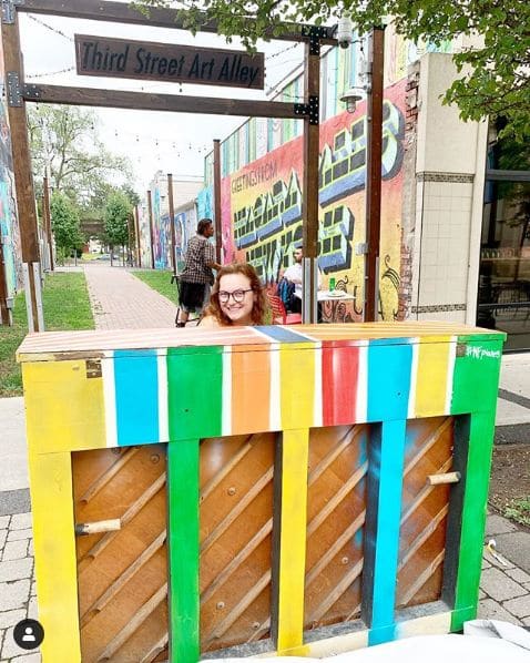 Photo of Art Alley NF at 421, 3rd Street, Niagara Falls, Niagara County, New York, 14301, United States. Are you staycationing this holiday weekend? Did a little day trip up to…