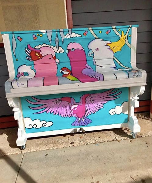Public piano in Victoria, Australia