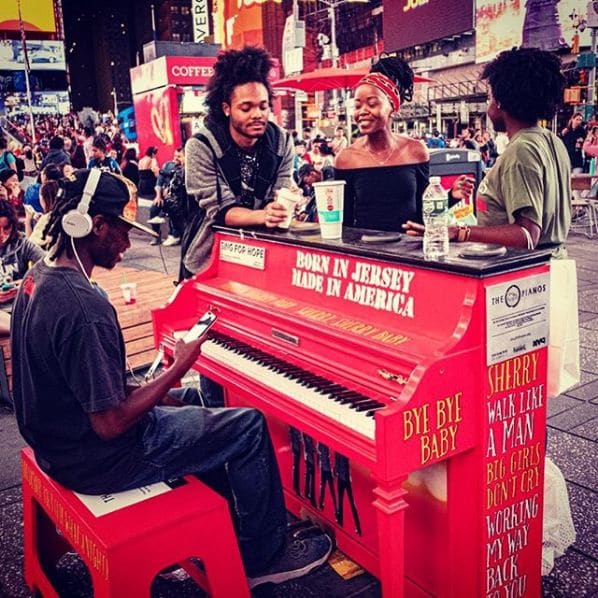 Photo of New York City Times Square at 7th Avenue, Theater District, Manhattan, New York County, New York, 10019, United States