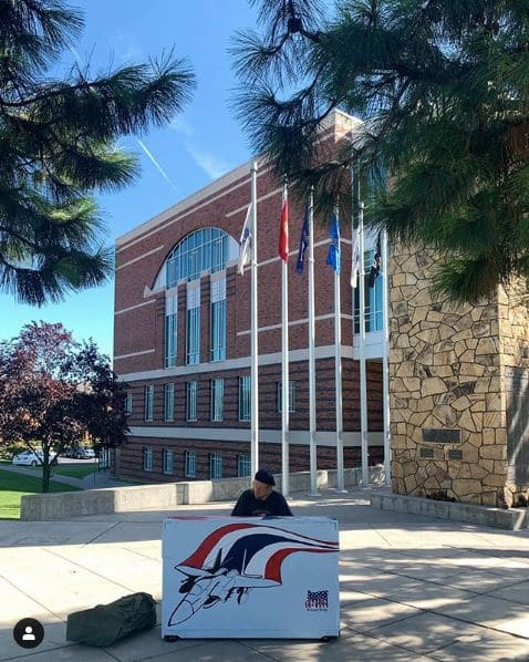 Photo of Klamath Falls, Oregon at EagleRidge High School, 677, South 7th Street, Klamath Falls, Klamath County, Oregon, 97601, United States. 🇺🇸✨Never Forget