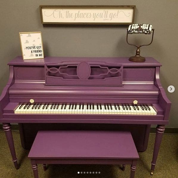 Photo of The Piano Gal Shop at Beans N' Cream Coffeehouse, Cannery Square, Sun Prairie, Dane County, Wisconsin, 53590, United States. I gave Studio 2 a full makeover this week! I…