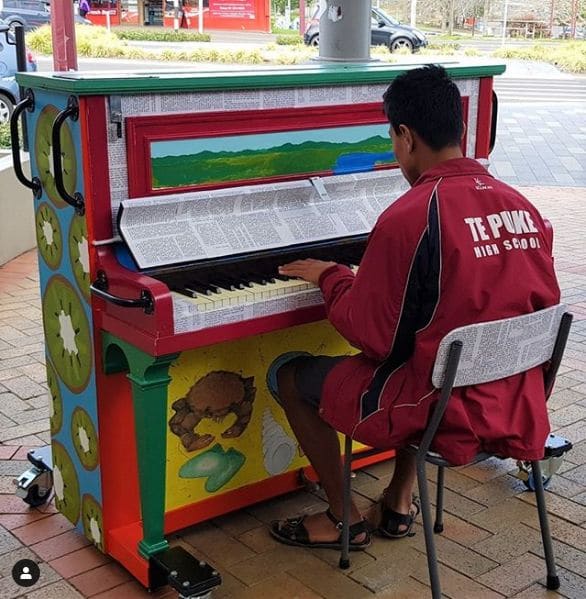 Photo of Te Puke at Collins Lane, Te Puke, Western Bay of Plenty District, Bay of Plenty, 3183, New Zealand. Te Puke Library users, and people passing by, can now belt out at…