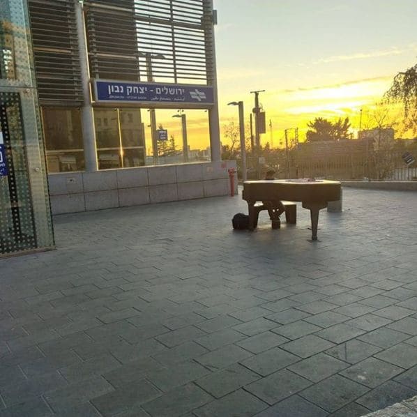 Photo of Cadenza Outdoor Piano at 11, 17, Yafo, Morasha, Jerusalem, Jerusalem Subdistrict, Jerusalem District, no, Israel