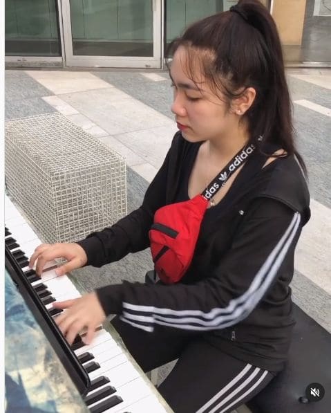 Public piano in Central, Singapore