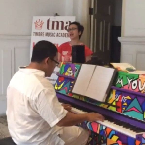Photo of Timbre at the Arts House at Singapore White Frangipanis (Plumeria obtusa ‘Singapore White’), North Boat Quay, Downtown Core, Central, 179555, Singapore