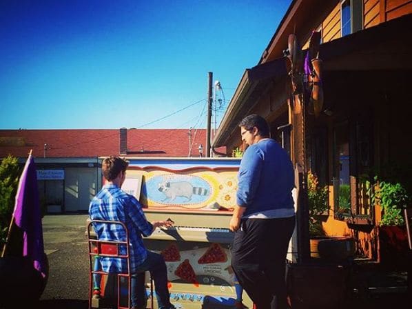 Photo of Over the Fence at Jose's;Jose's Famous Salsa, East Washington Street, Sequim, Clallam County, Washington, 98382, United States