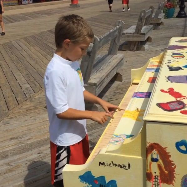 Photo of Seaside Heights Beach & Boardwalk at Buoy 16 Motel, Ocean Terrace, Seaside Heights, Ocean County, New Jersey, 08751, United States