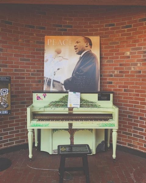 Photo of MLK jr National Historic site at Martin Luther King Junior Community Center, Jackson Street Northeast, Sweet Auburn, Old Fourth Ward, Atlanta, Fulton County, Georgia,…