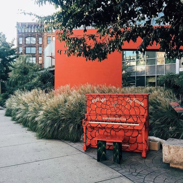 Photo of Chinatown, Boston at One Greenway, Hudson Street, Chinatown, Financial District, Boston, Suffolk County, Massachusetts, 02284-6028, United States. Play Me, I'm Yours ✨…