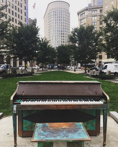 Photo of Statler Park at Boston Park Plaza, 50, Park Plaza, Chinatown, Beacon Hill, Boston, Suffolk County, Massachusetts, 02116, United States