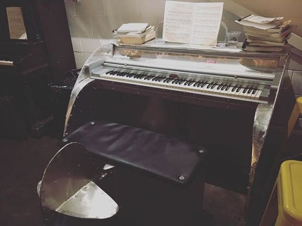 Public piano in Middlesex County, Massachusetts, United States