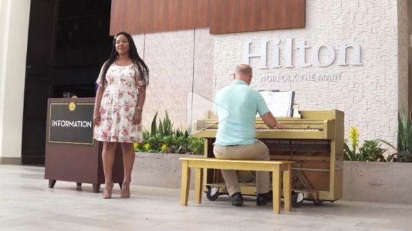 Photo of Hilton Norfolk THE MAIN at Selden Market, East Plume Street, Norfolk, Virginia, 23510, United States. @niseynikole doing her thing for \