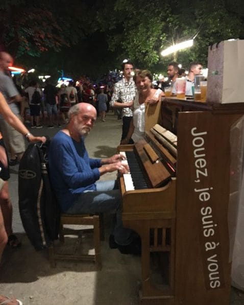 Public piano in Geneva, Geneva, Switzerland