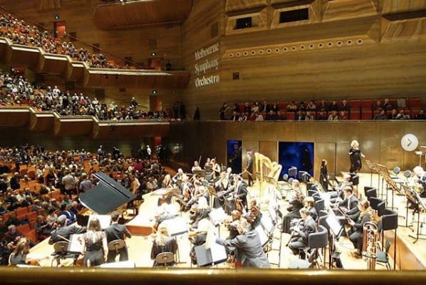 Photo of Arts Centre Melbourne at Hamer Hall, 100, St Kilda Road, Southbank, Melbourne, City of Melbourne, Victoria, 3004, Australia. Ravel with the @melbournesymphonyorchestra…