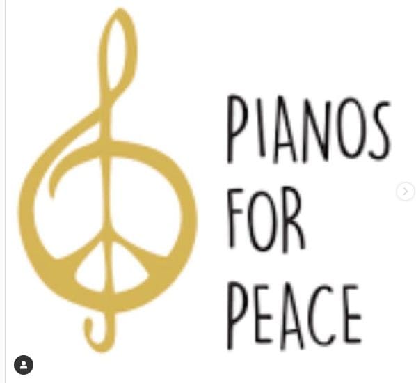 Photo of Pianos For Peace at Giant Peach, Peachtree Street, Brookwood, Atlanta, Fulton County, Georgia, 30363, United States