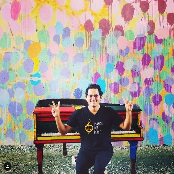 Photo of Pianos For Peace at Giant Peach, Peachtree Street, Brookwood, Atlanta, Fulton County, Georgia, 30363, United States