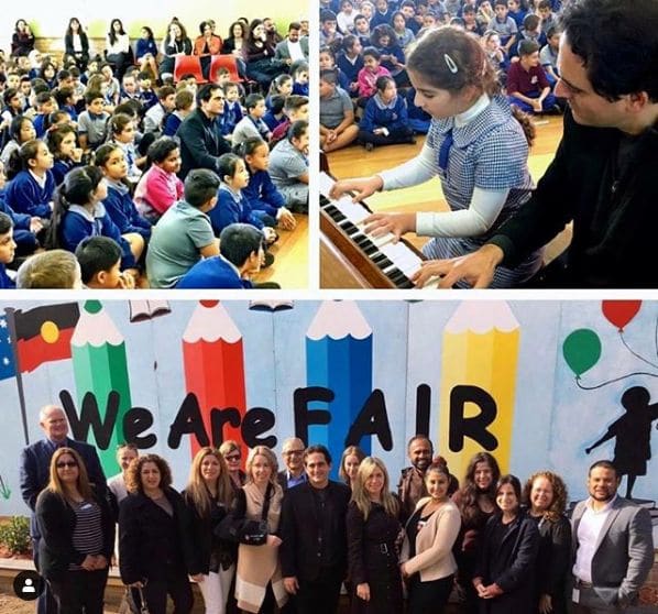 Photo of Pianos For Peace at Giant Peach, Peachtree Street, Brookwood, Atlanta, Fulton County, Georgia, 30363, United States