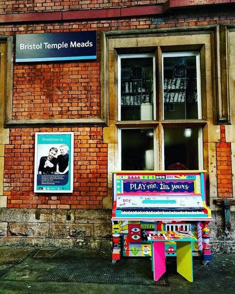 Photo of Bristol Temple Meads Station at Platform 5, Cattle Market Road, The Dings, St Philip's, Bristol, City of Bristol, South West England, England, BS2, United Kingdom