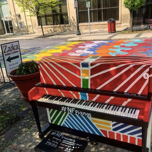 Photo of Art Alley NF at 421, 3rd Street, Niagara Falls, Niagara County, New York, 14301, United States. The beautiful @nfpianos are out! Check out their page or visit our…