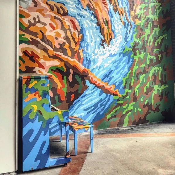 Public piano in King County, Washington, United States