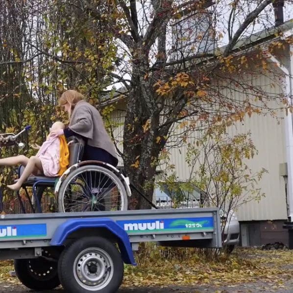 Public piano in Vaasa, Finland