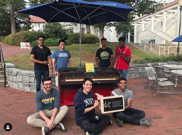 Public piano in Atlanta, Georgia, United States