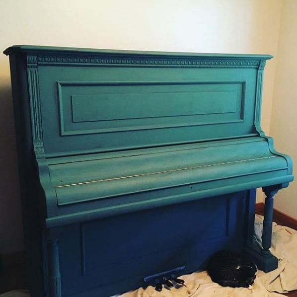 Public piano in Summit County, Utah, United States