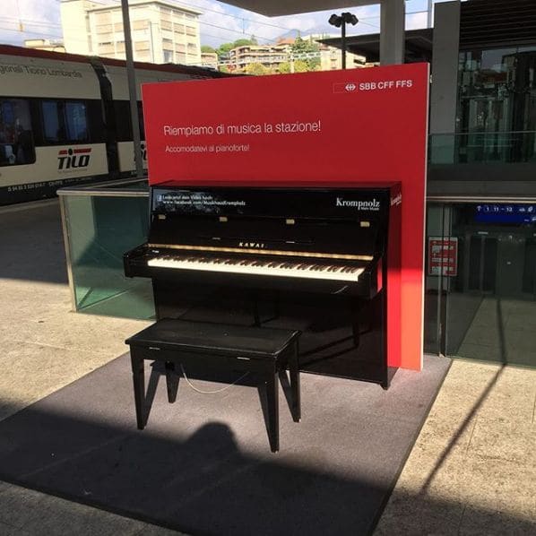 Photo of Stazione di Lugano (FFS) at Lugano, Via Basilea, Besso, Molino Nuovo, Breganzona, Lugano, Circolo di Lugano ovest, Distretto di Lugano, Ticino, 6932, Switzerland