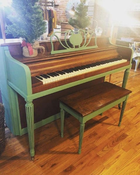 Public piano in Brighton, Colorado, United States