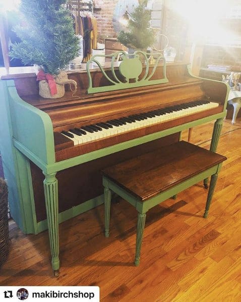 Public piano in Brighton, Colorado, United States