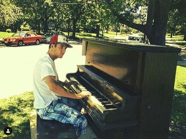 Public piano in Hamilton County, Ohio, United States