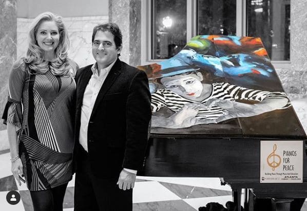 Photo of Pianos For Peace at Giant Peach, Peachtree Street, Brookwood, Atlanta, Fulton County, Georgia, 30363, United States