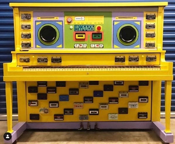 Photo of Pianos For Peace at Giant Peach, Peachtree Street, Brookwood, Atlanta, Fulton County, Georgia, 30363, United States