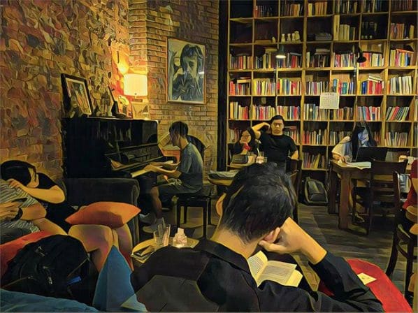 Photo of Tranquil. Books & Coffee at Urbano Coffee, Phố Nguyễn Quang Bích, Cửa Đông, Phường Cửa Đông, Hoan Kiem District, Hanoi, 110214, Vietnam
