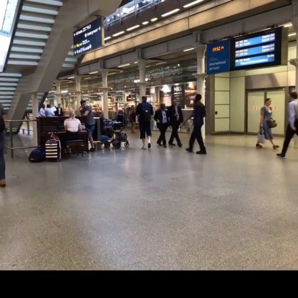 Photo of London King's Cross railway station at London King's Cross Railway Station, Euston Road, St Pancras, London Borough of Camden, London, Greater London, England, N1C 4AP,…