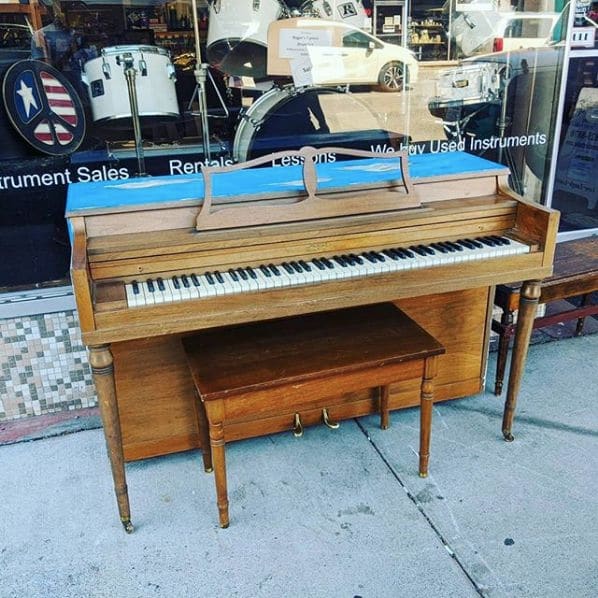 Public piano in King County, Washington, United States