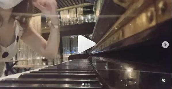 Public piano in Central, Singapore