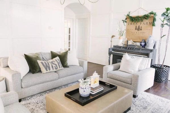 Photo of Rockwall, Texas at 1063, South Goliad Street, Rockwall, Rockwall County, Texas, 75087, United States. I am so in love with our new velvet green pillows. Not only are…