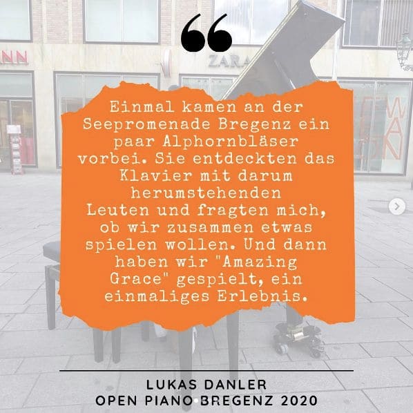 Photo of Open Piano for Refugees at 65, Nussdorfer Straße, Thurygrund, KG Alsergrund, Alsergrund, Vienna, 1090, Austria. Teil 2 der Open Piano Gänsehaut Momente 🎹🙏 Wir hoffen,…