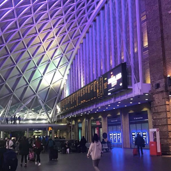 Photo of London King's Cross railway station at London King's Cross Railway Station, Euston Road, St Pancras, London Borough of Camden, London, Greater London, England, N1C 4AP,…