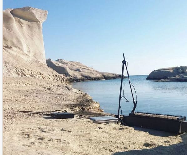 Photo of Mílos, Kikladhes, Greece at Γουρνάδο-Φυλακωπή (Τριοβασάλου-Μήλου), Πλατεία Τρυπητής, Limni, Klima, Tripiti, Municipality of Milos, Milos Regional Unit, South Aegean,…