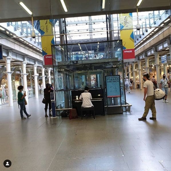 Photo of St Pancras International at St Pancras International Station, Euston Road, St Pancras, London Borough of Camden, London, Greater London, England, N1C 4QP, United Kingdom