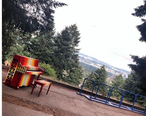 Photo of Mt. Tabor at Southeast Harvey Scott Circle, Mount Tabor, Portland, Multnomah County, Oregon, United States