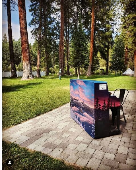 Photo of Crater Lake Resort at 50649, Crater Lake Highway, Klamath Agency, Klamath County, Oregon, 97624, United States. It's piano season in Klamath Falls, and this year Crater…