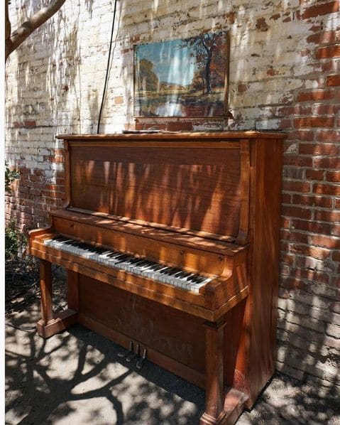 Photo of Winters, California at 11, Grant Avenue, Winters, Yolo County, California, 95694, United States. Have you played the piano on Main Street? 🎹 🎵