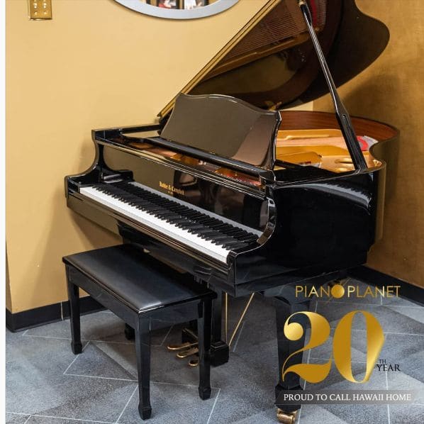 Public piano in Honolulu, Hawaii, United States