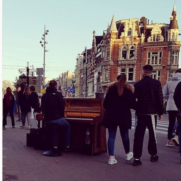 Photo of Amsterdam Centrum, the Netherlands at Dam Square, Valkensteeg, Centrum, Amsterdam, North Holland, Netherlands, 1012MX, Netherlands